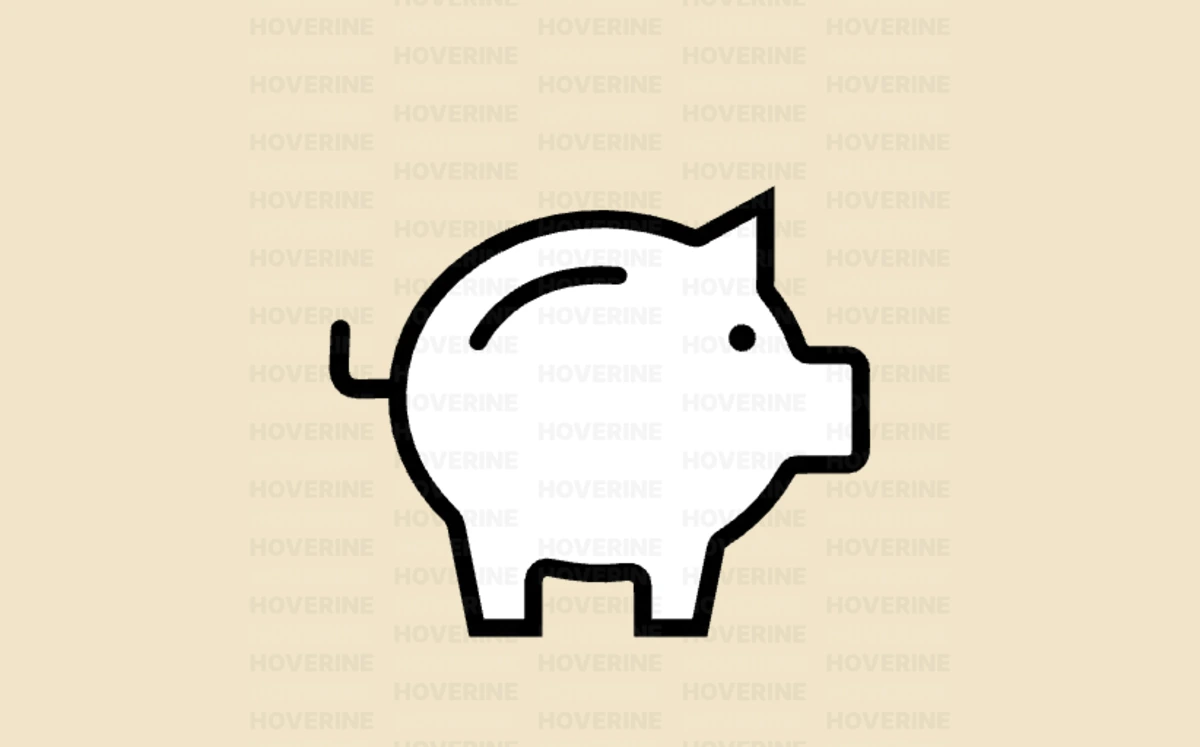 Animated Piggy Bank Rive animation preview